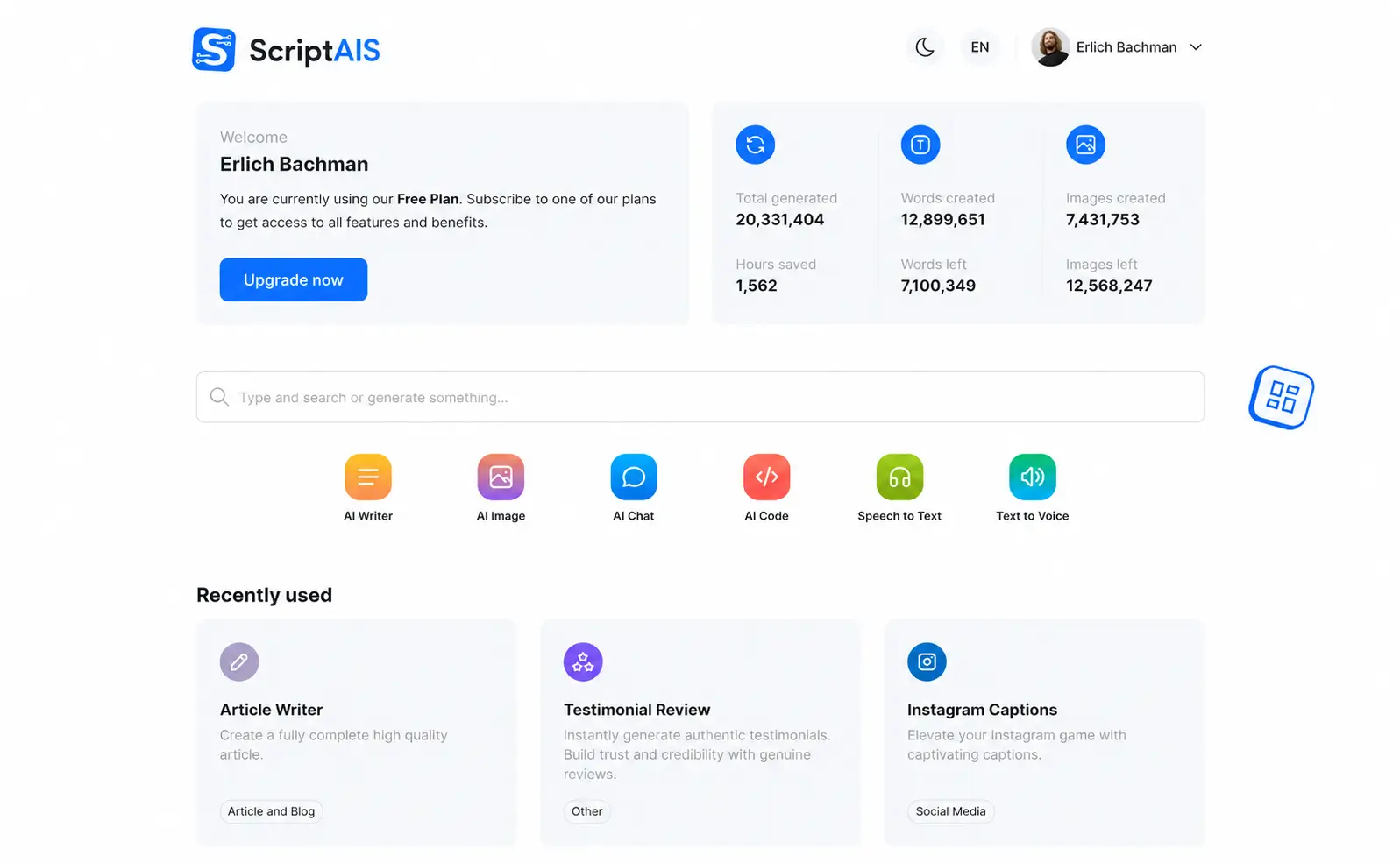 Application preview
